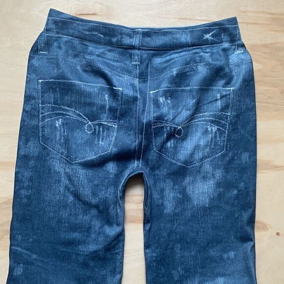 Denim Look Leggings  - Picture 5 of 10